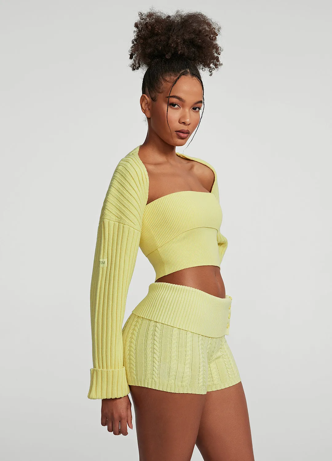 Ribbed Knit Shrug sold by BetterMe product image thumbnail 2