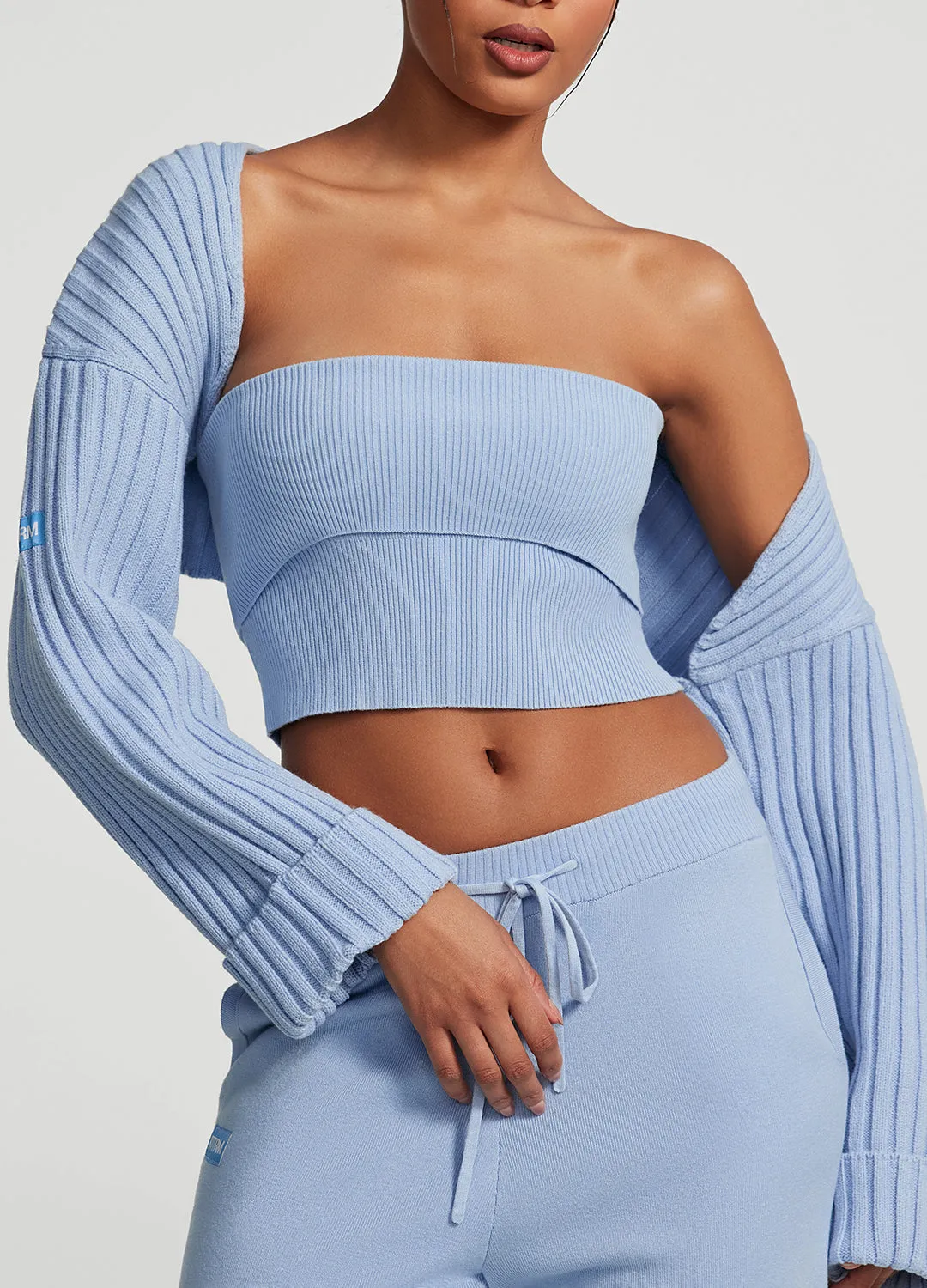 Ribbed Knit Shrug sold by BetterMe product image thumbnail 4