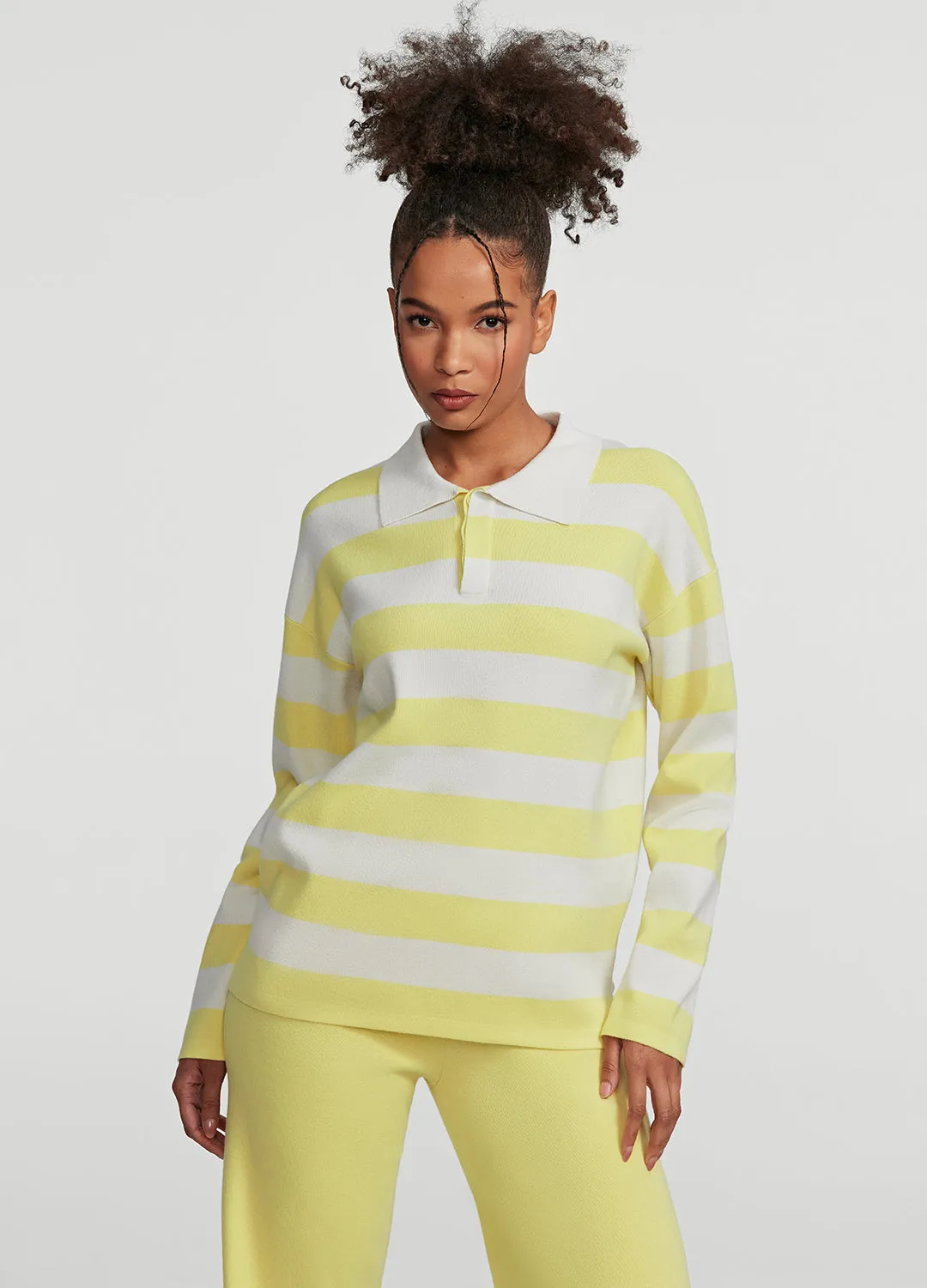 Varsity Striped Rugby Shirt sold by BetterMe