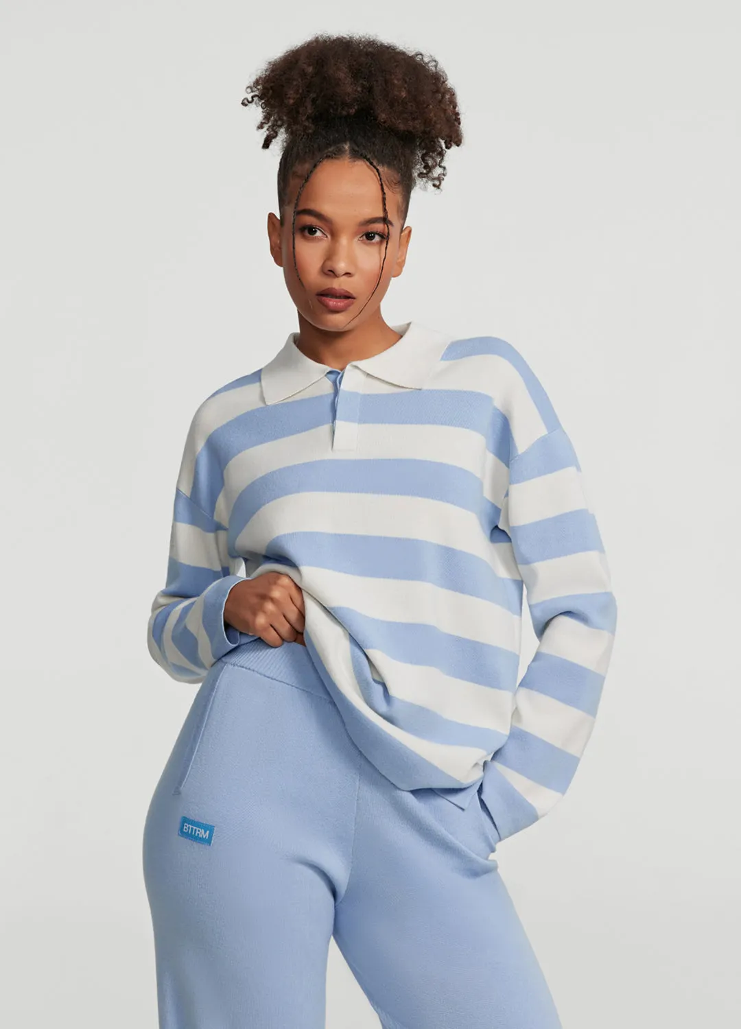 Varsity Striped Rugby Shirt sold by BetterMe