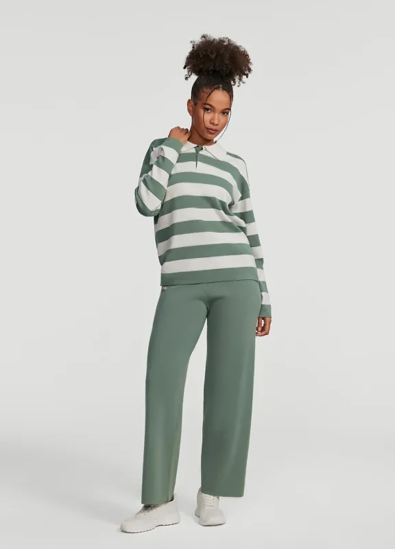 Varsity Striped Rugby Shirt sold by BetterMe