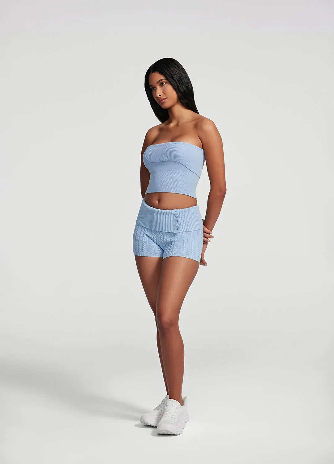 Cable Knit Micro Shorts sold by BetterMe product image thumbnail 2