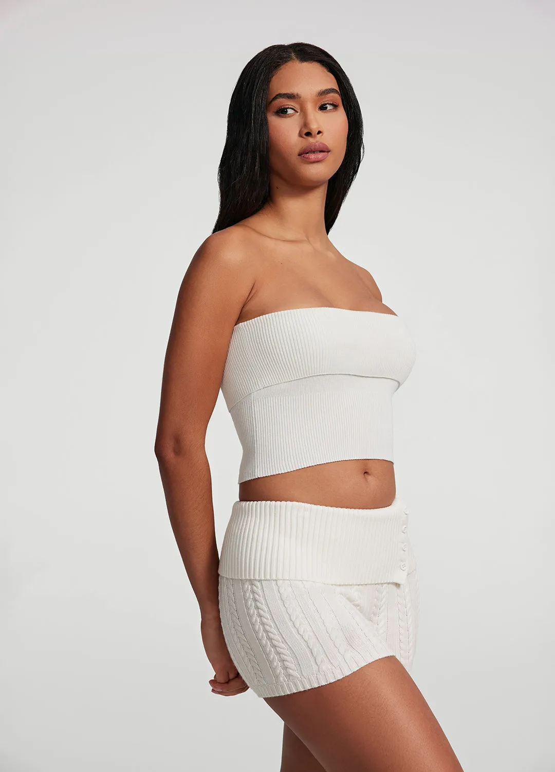 Cable Knit Micro Shorts sold by BetterMe product image thumbnail 2