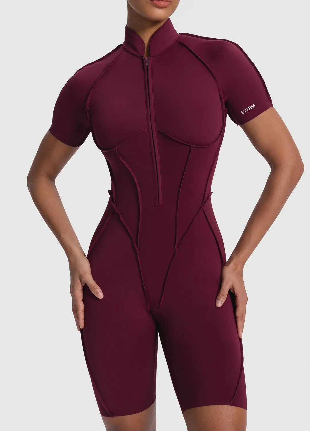 Sleek Shorts Catsuit sold by BetterMe product image thumbnail 4