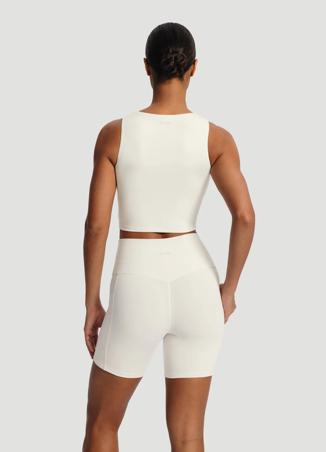 High Neck Cropped Tank Top sold by BetterMe product image thumbnail 3