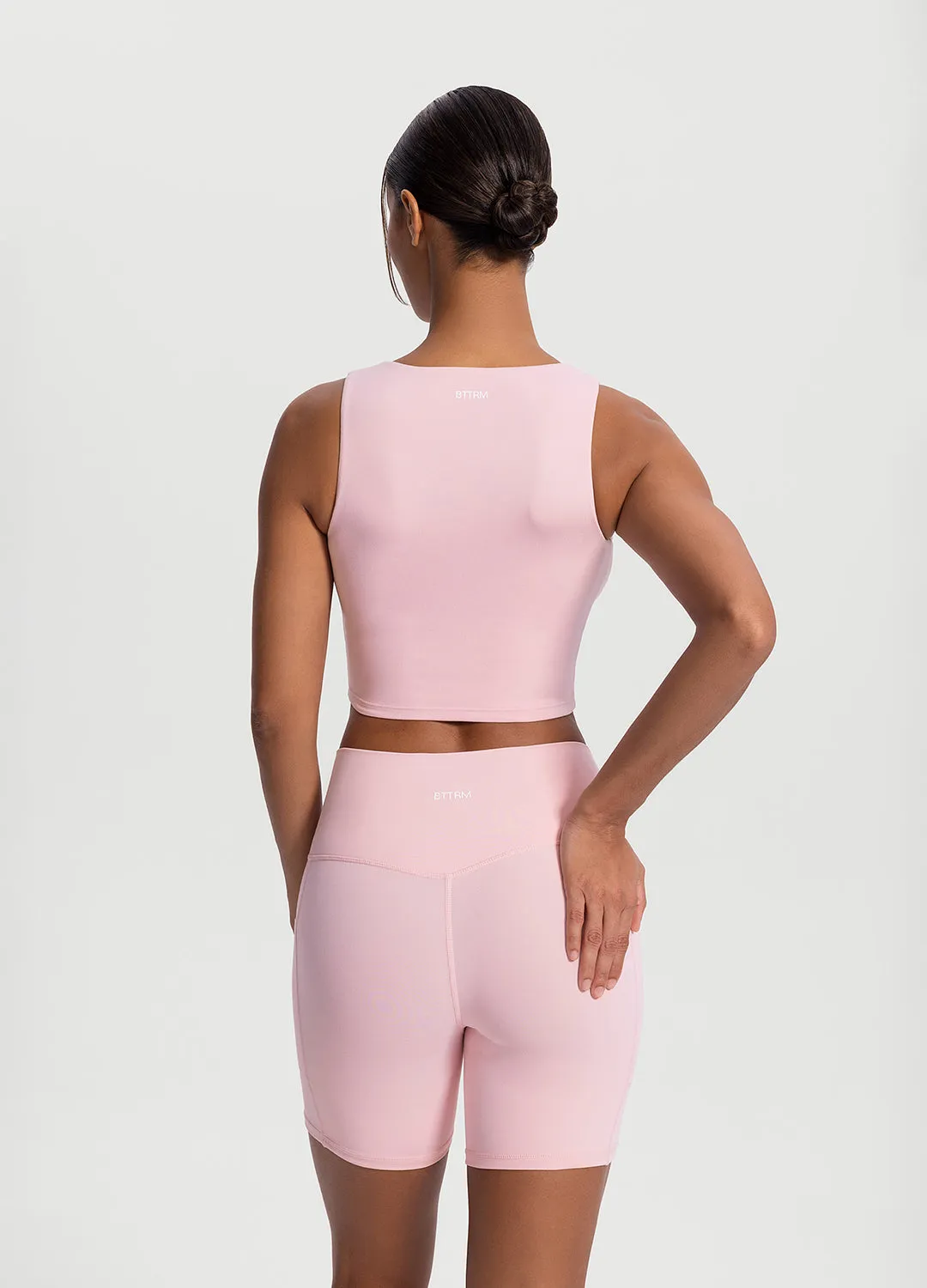 High Neck Cropped Tank Top sold by BetterMe product image thumbnail 3