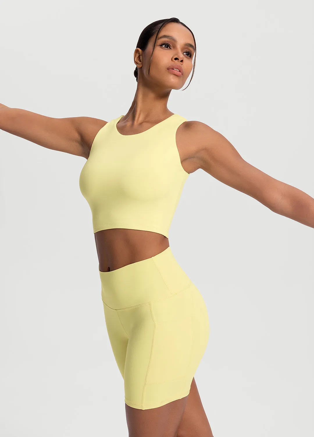 High Neck Cropped Tank Top sold by BetterMe product image thumbnail 5