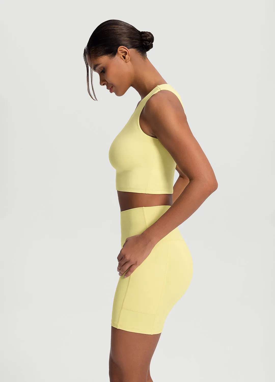 High Neck Cropped Tank Top sold by BetterMe product image thumbnail 2