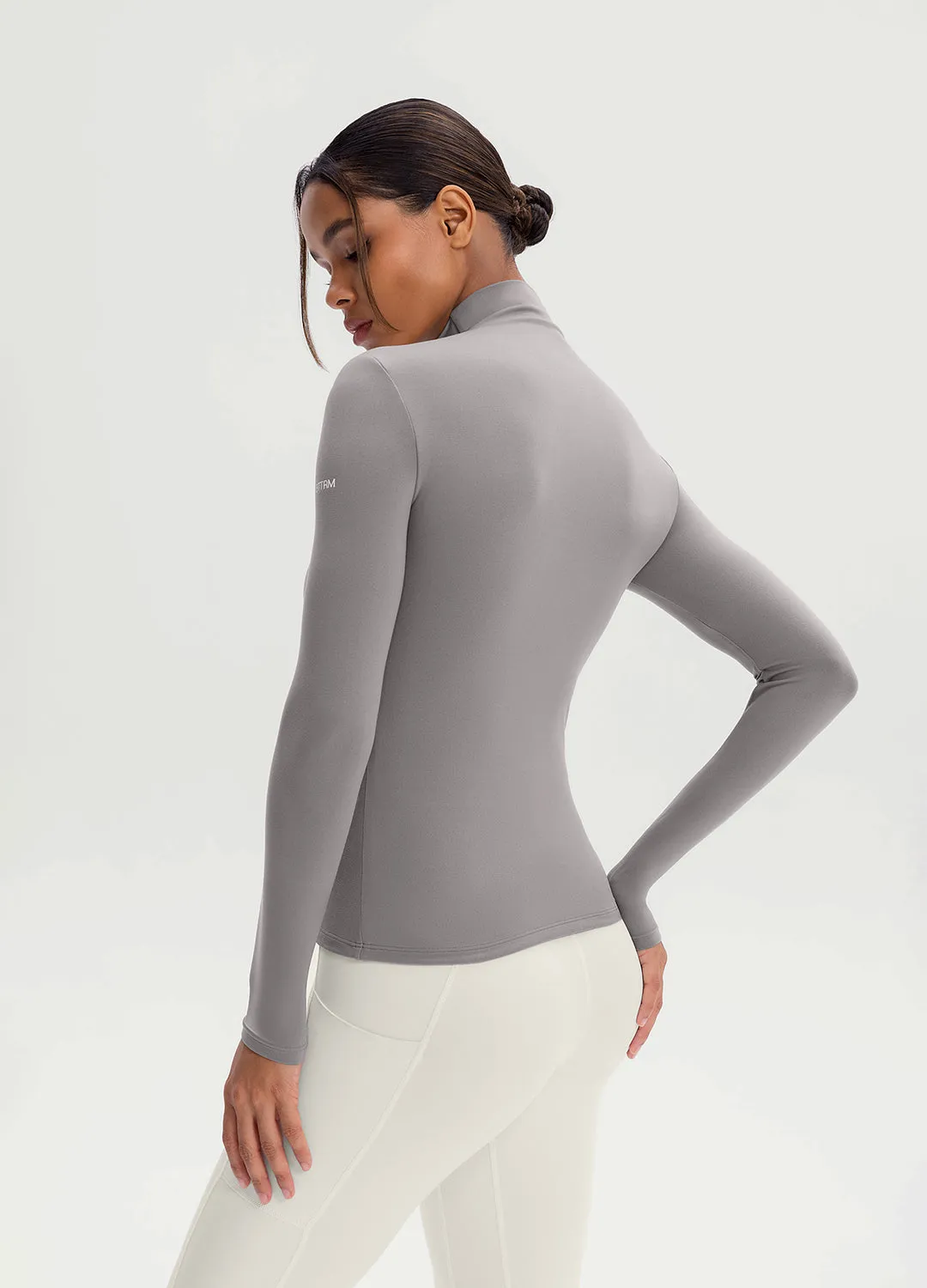 Mock Neck Long Sleeve Top sold by BetterMe product image thumbnail 2