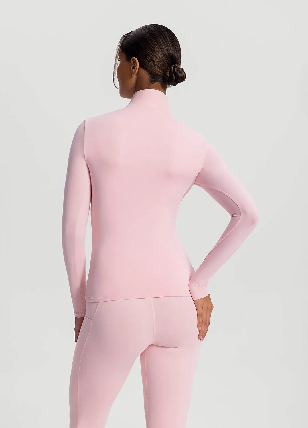 Mock Neck Long Sleeve Top sold by BetterMe product image thumbnail 3