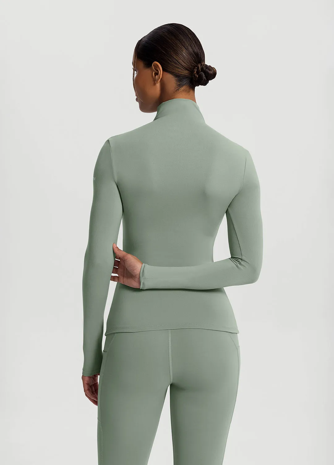 Mock Neck Long Sleeve Top sold by BetterMe product image thumbnail 3