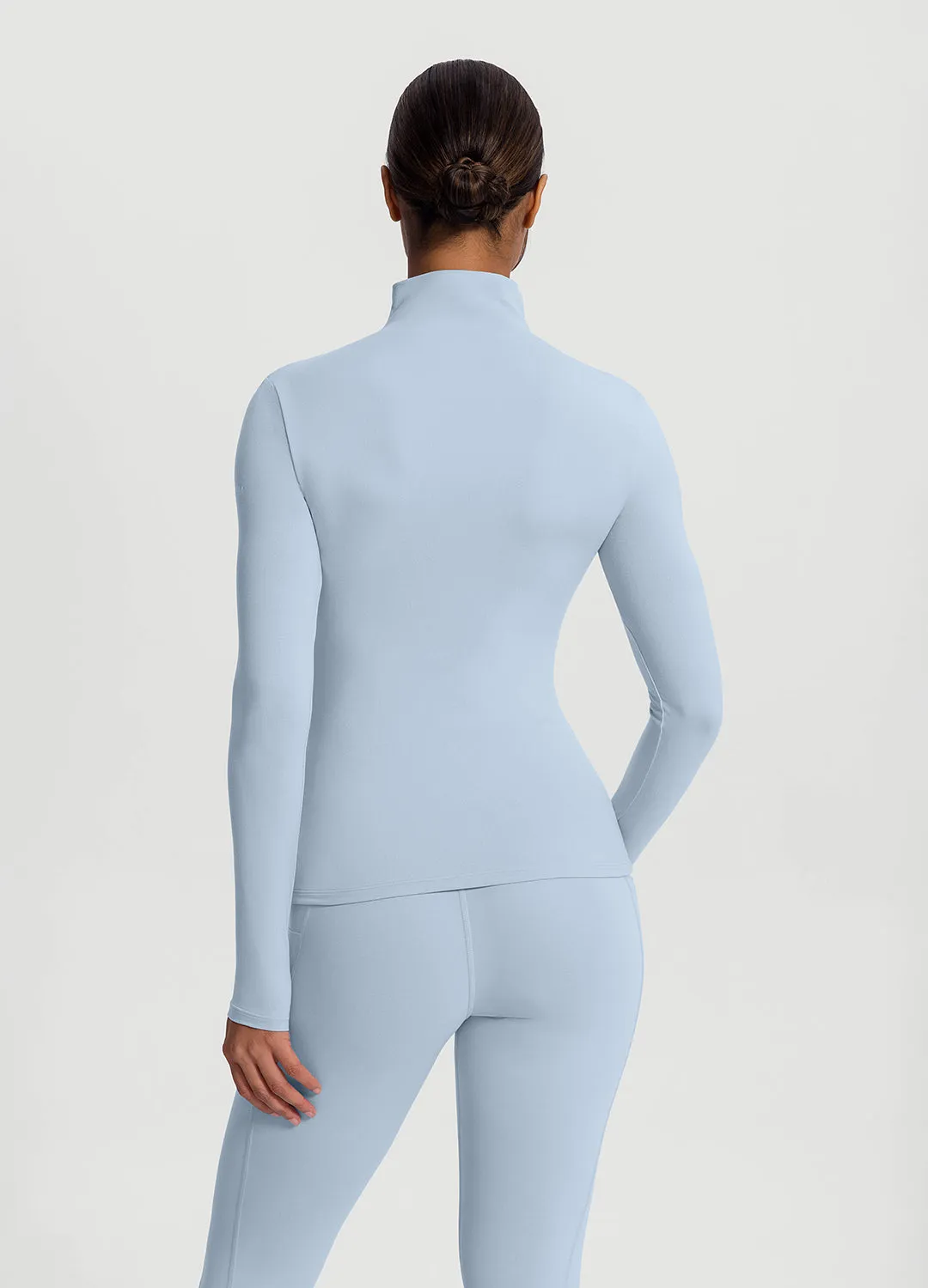 Mock Neck Long Sleeve Top sold by BetterMe product image thumbnail 3