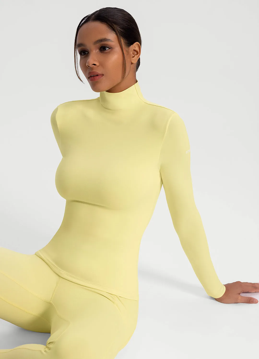 Mock Neck Long Sleeve Top sold by BetterMe product image thumbnail 4