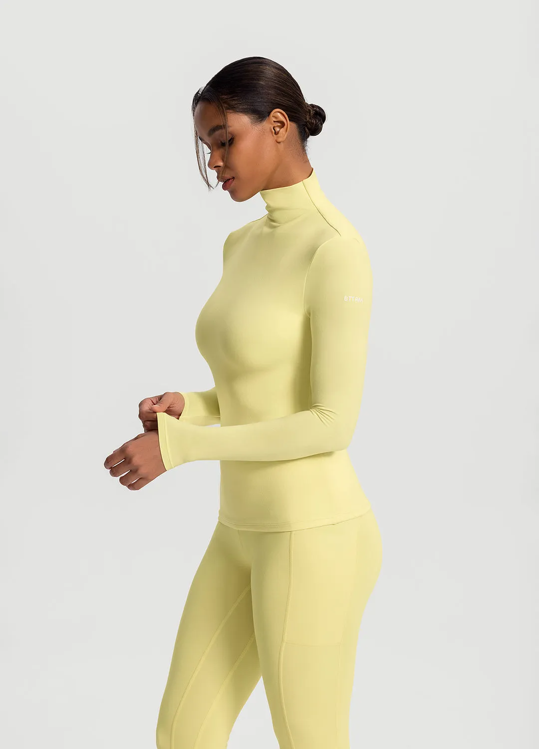Mock Neck Long Sleeve Top sold by BetterMe product image thumbnail 2