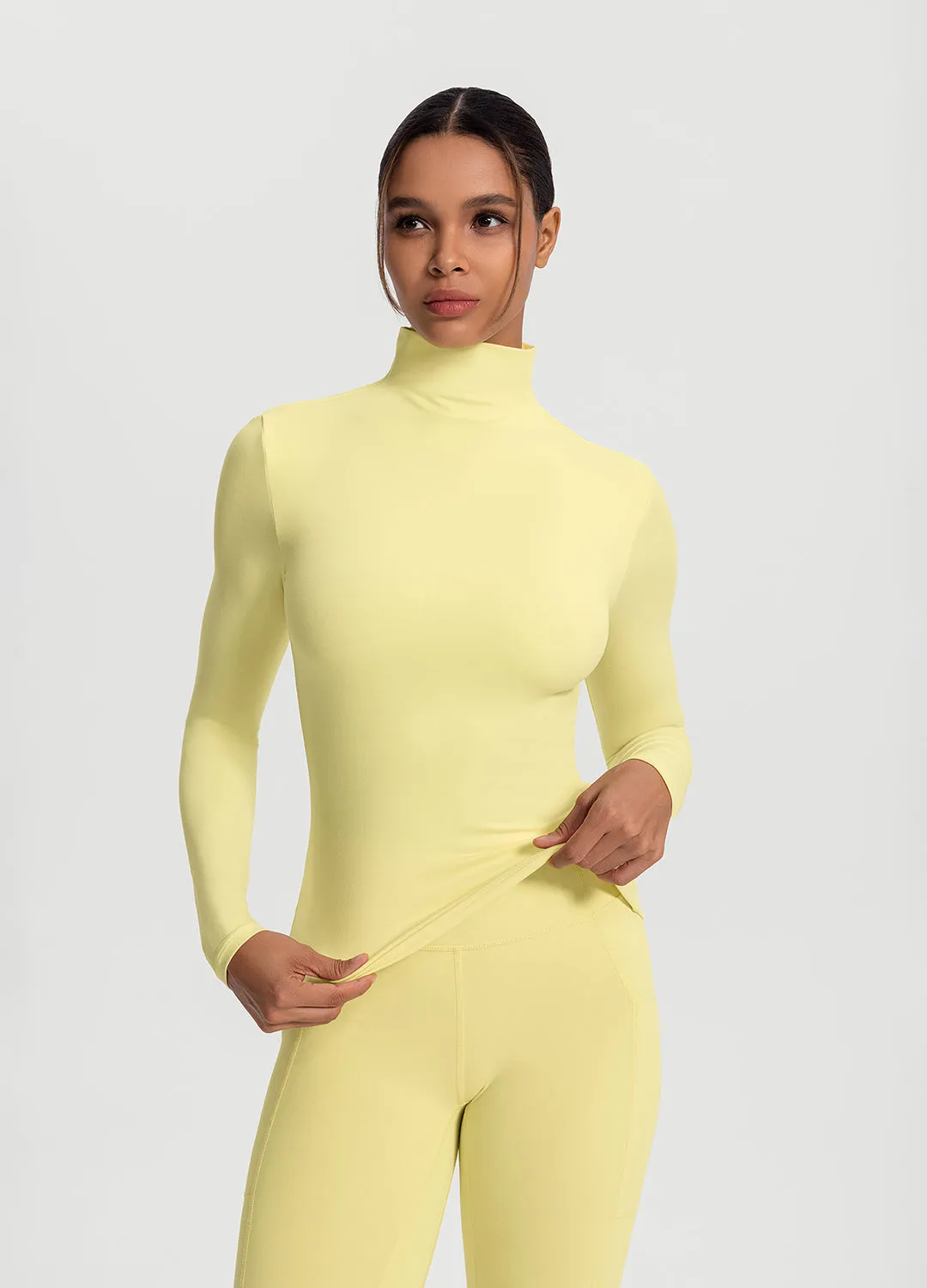 Mock Neck Long Sleeve Top sold by BetterMe product image thumbnail 5