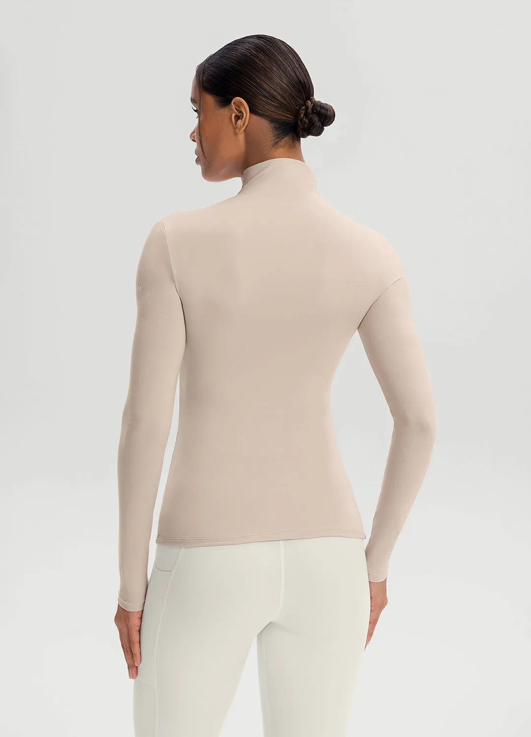 Mock Neck Long Sleeve Top sold by BetterMe product image thumbnail 3