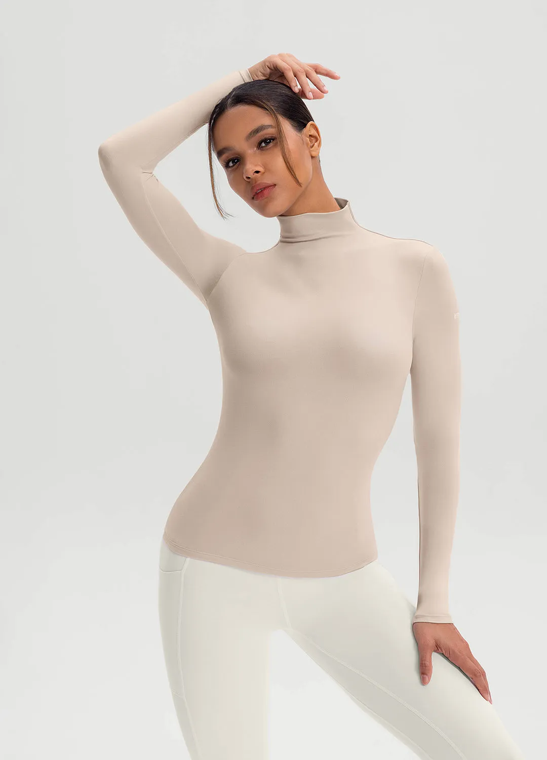 Mock Neck Long Sleeve Top sold by BetterMe product image thumbnail 5