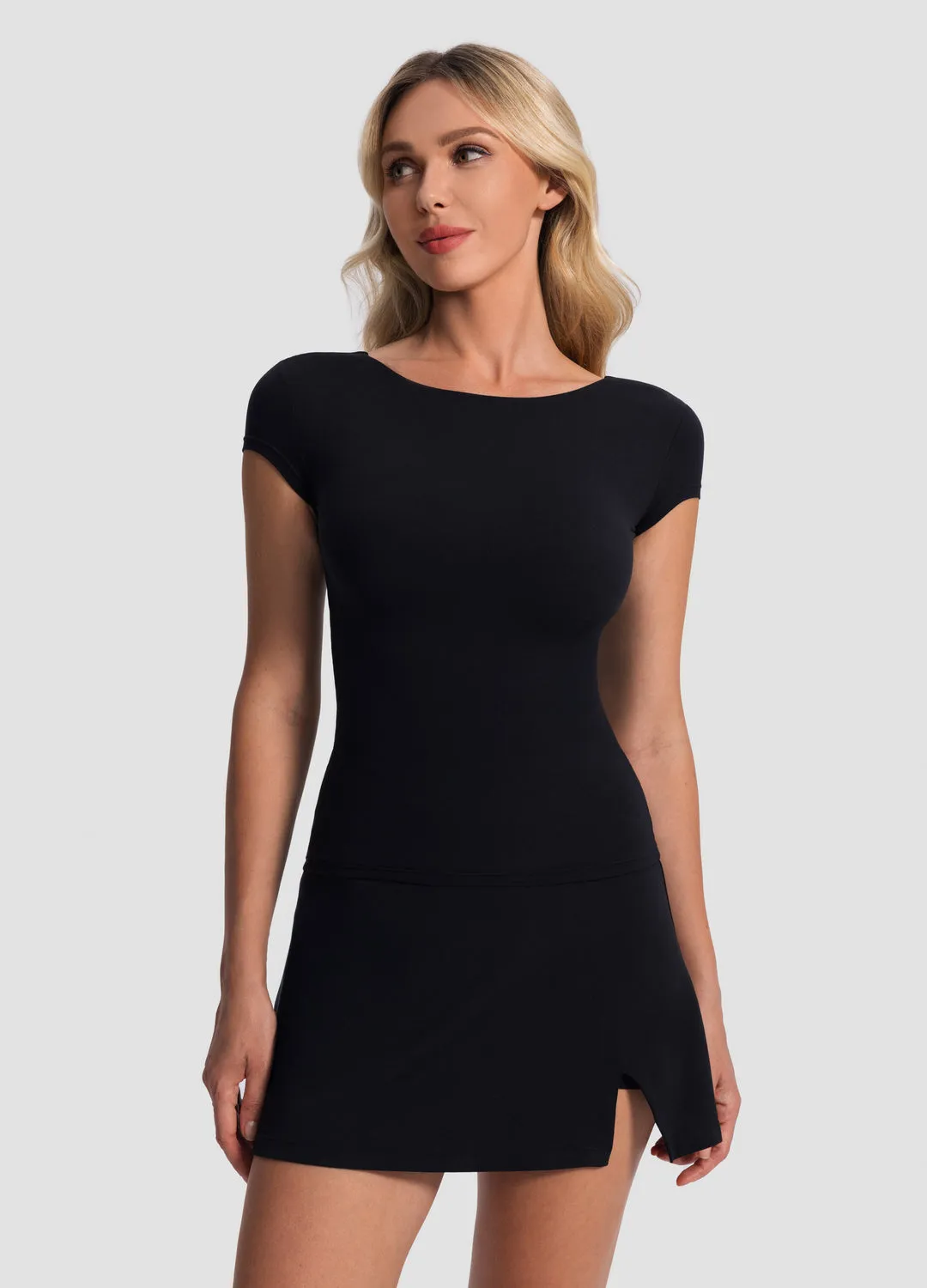 Open-Back T-Shirt sold by BetterMe product image thumbnail 4