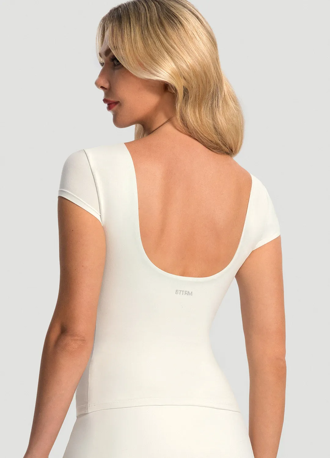Open-Back T-Shirt sold by BetterMe product image thumbnail 4