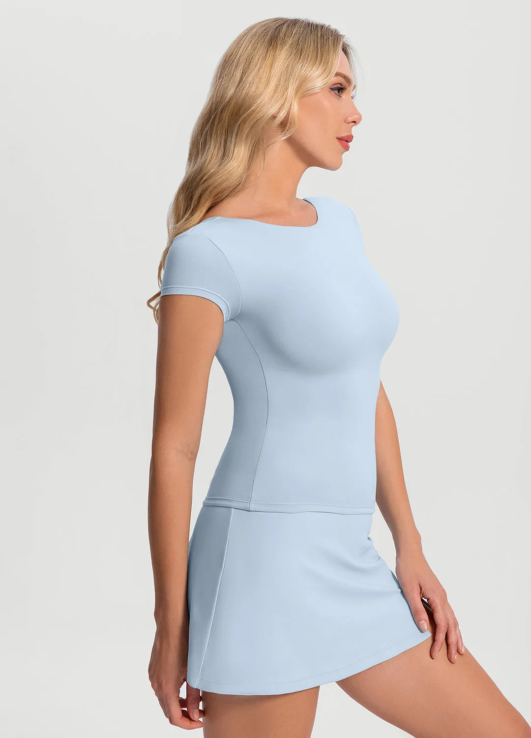 Open-Back T-Shirt sold by BetterMe product image thumbnail 2