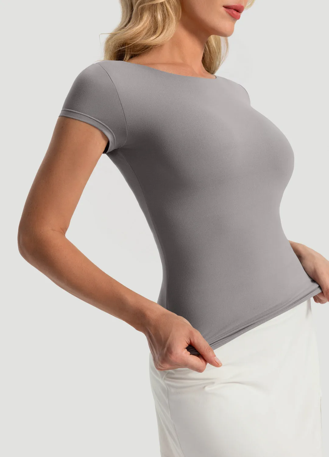 Open-Back T-Shirt sold by BetterMe product image thumbnail 2