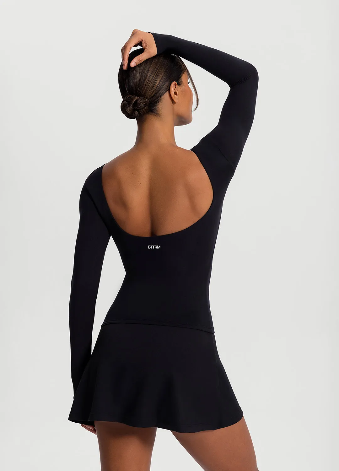 Open-Back Long Sleeve Top sold by BetterMe product image thumbnail 3