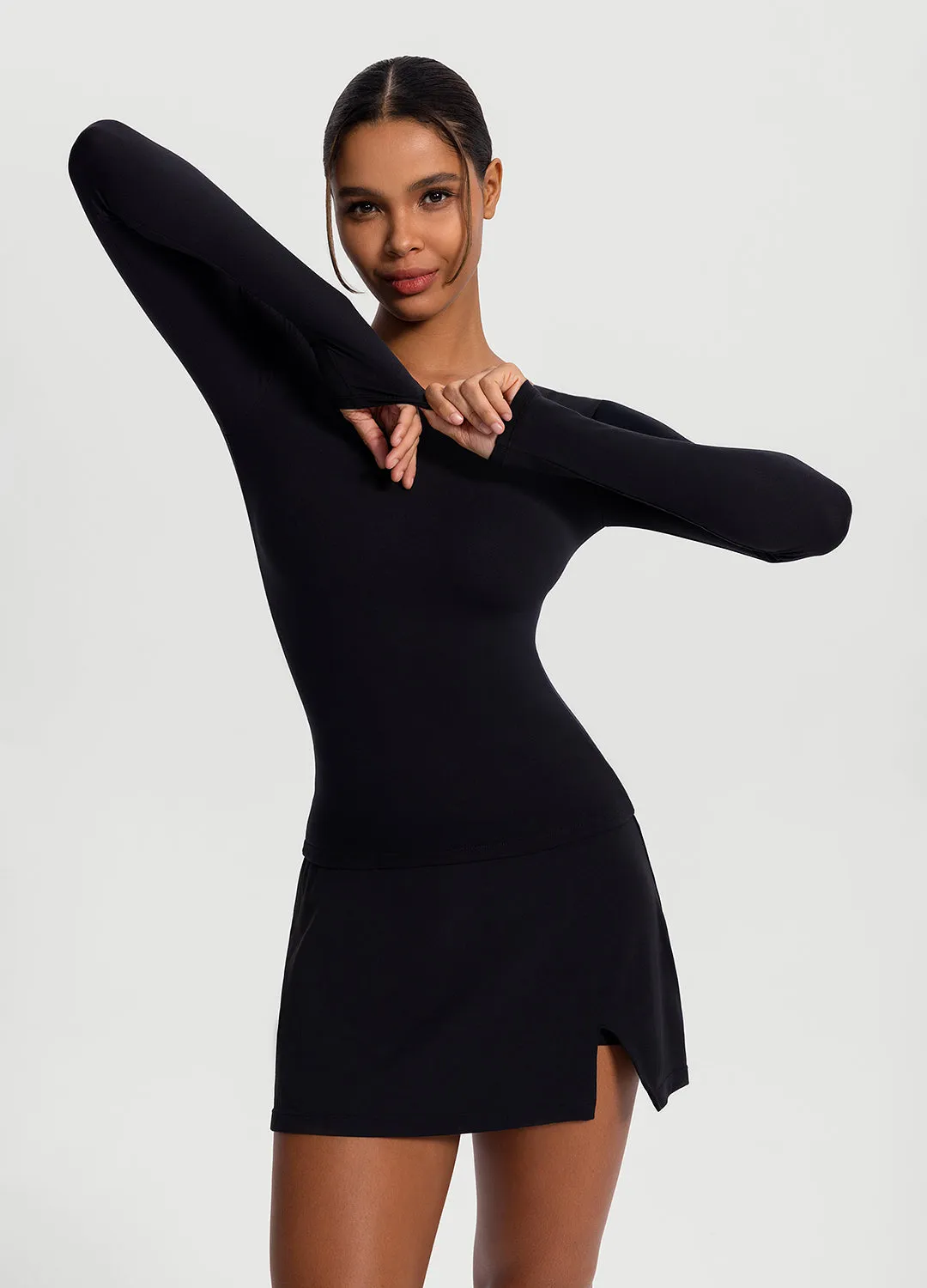 Open-Back Long Sleeve Top sold by BetterMe product image thumbnail 5
