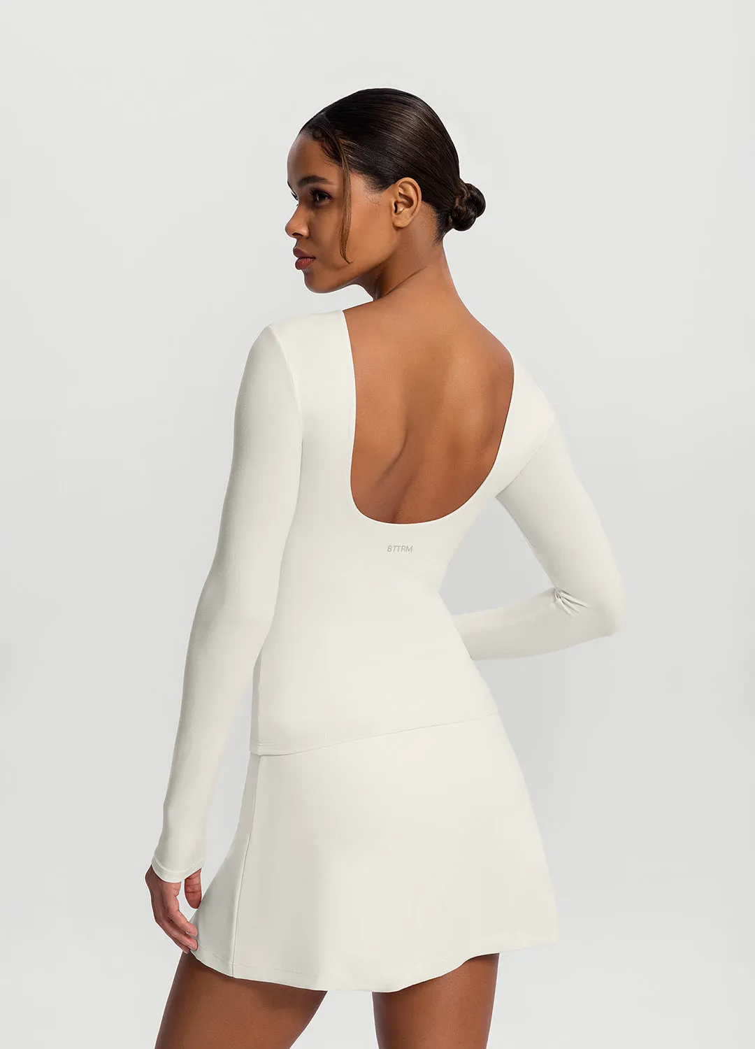 Open-Back Long Sleeve Top sold by BetterMe product image thumbnail 3