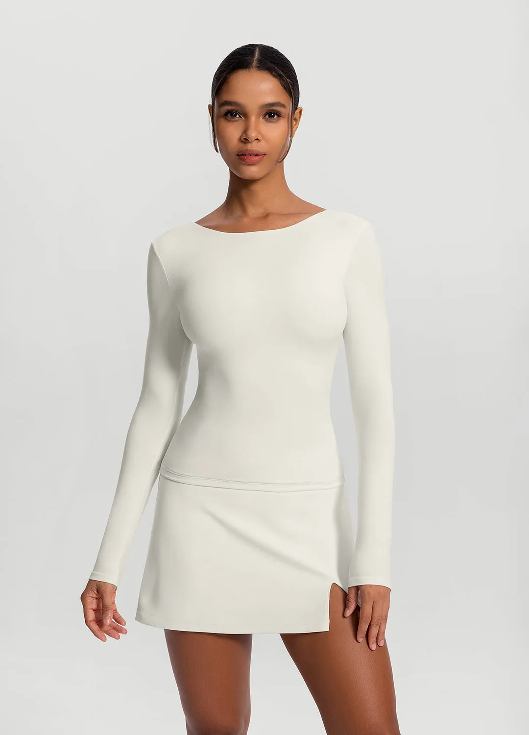 Open-Back Long Sleeve Top sold by BetterMe
