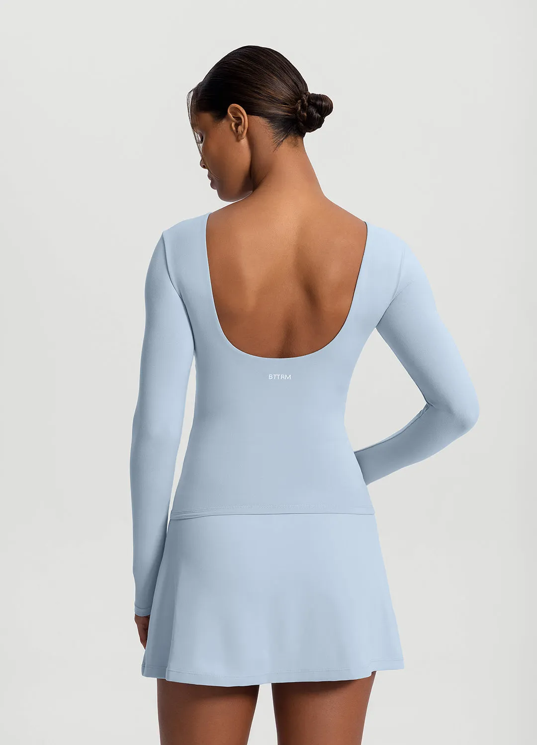 Open-Back Long Sleeve Top sold by BetterMe product image thumbnail 3