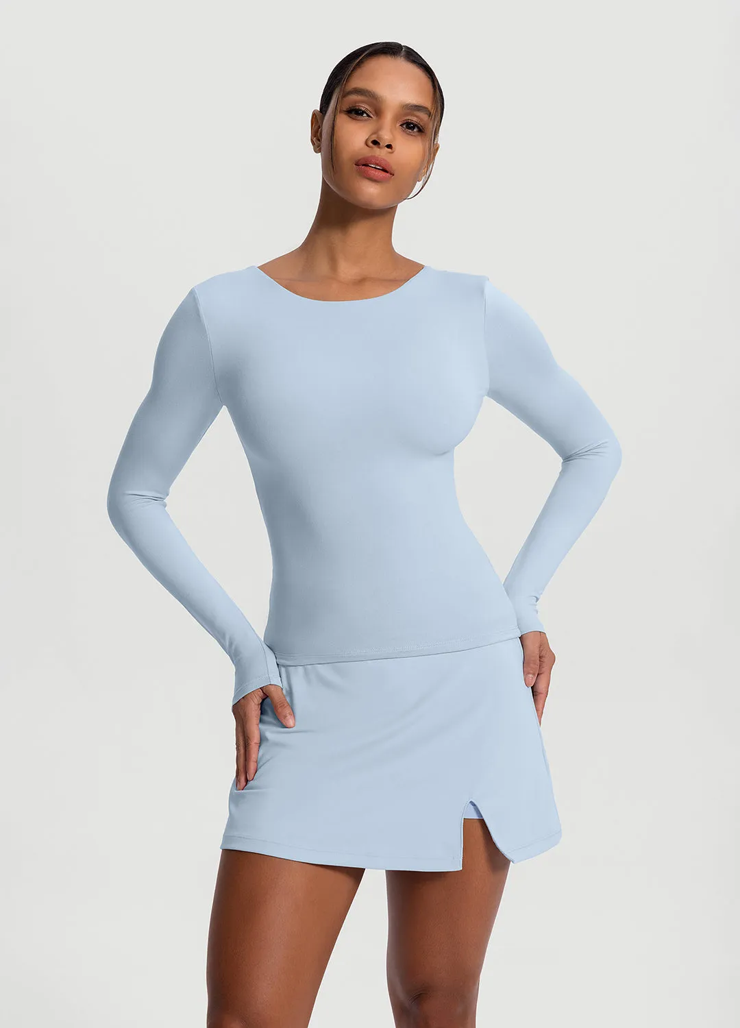 Open-Back Long Sleeve Top sold by BetterMe