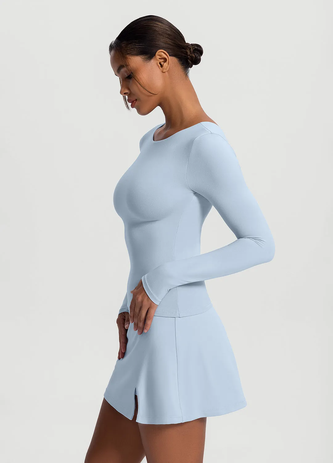 Open-Back Long Sleeve Top sold by BetterMe product image thumbnail 2