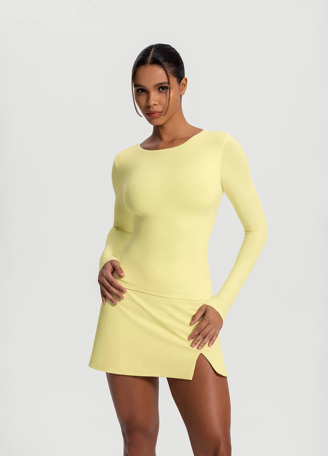 Open-Back Long Sleeve Top sold by BetterMe