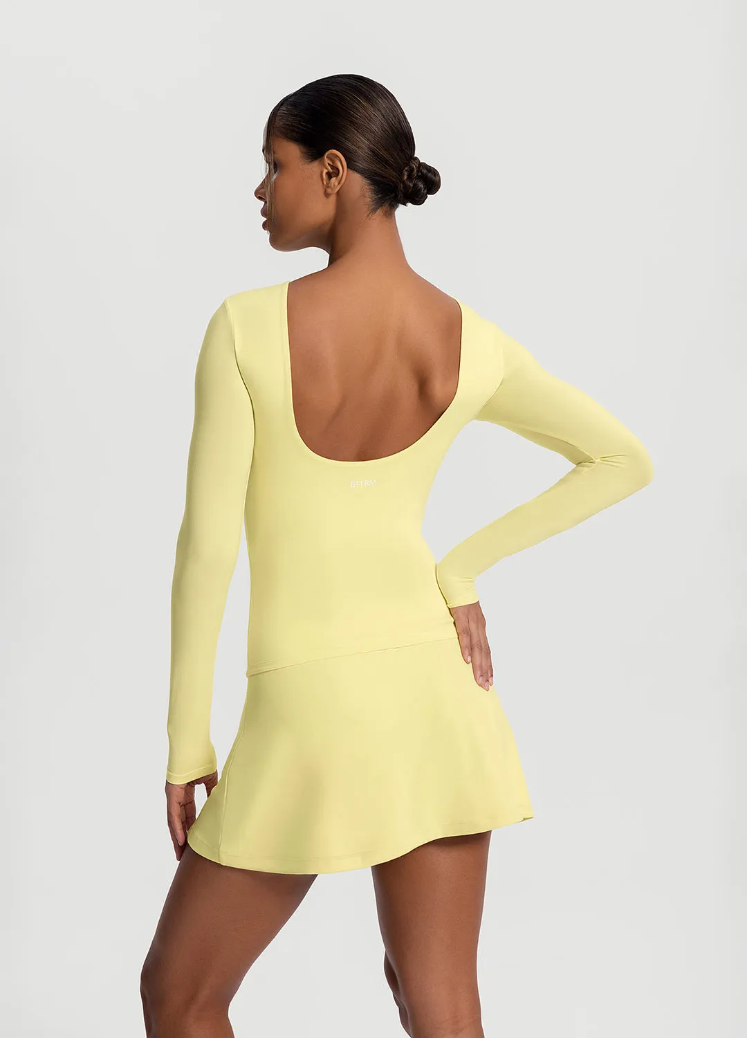 Open-Back Long Sleeve Top sold by BetterMe product image thumbnail 3