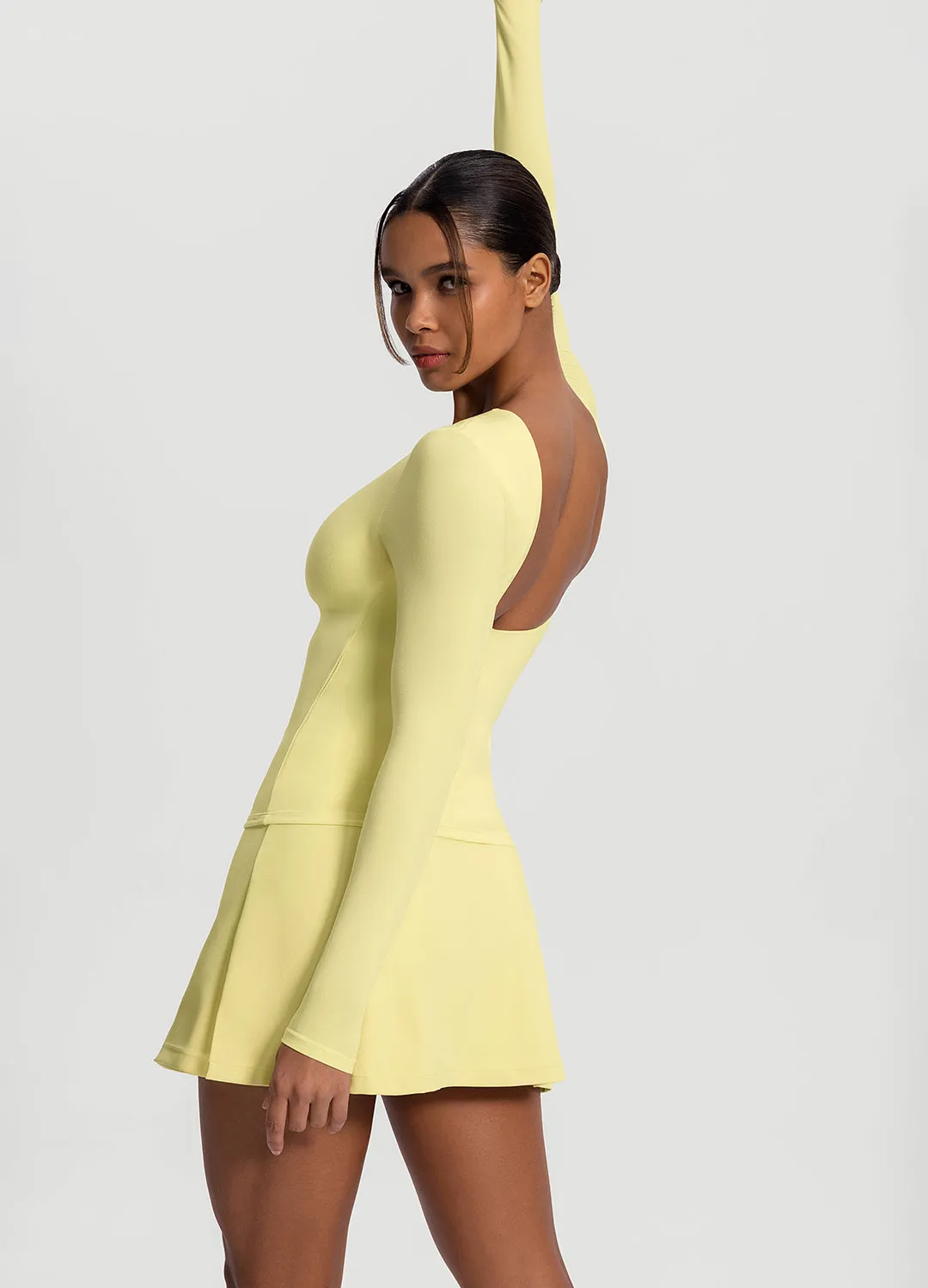 Open-Back Long Sleeve Top sold by BetterMe product image thumbnail 5