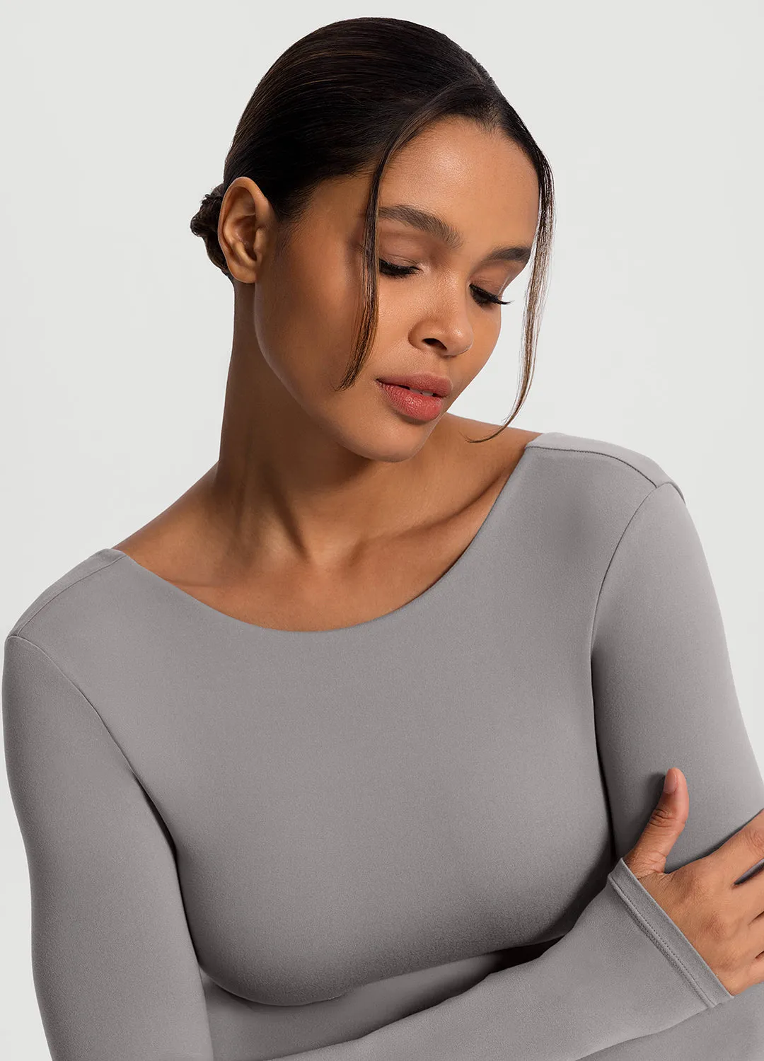 Open-Back Long Sleeve Top sold by BetterMe product image thumbnail 4