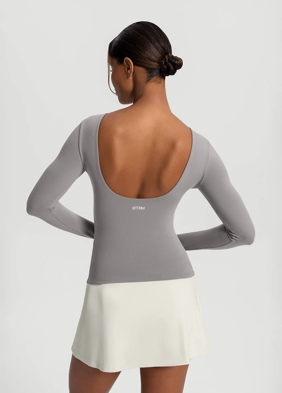 Open-Back Long Sleeve Top sold by BetterMe product image thumbnail 3