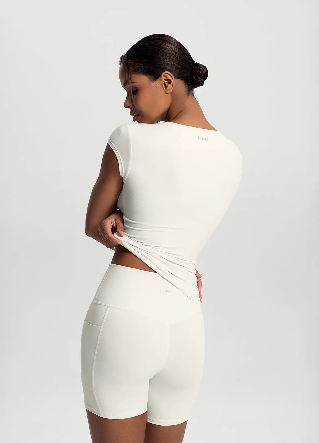 Essential Fitted Tee sold by BetterMe product image thumbnail 3