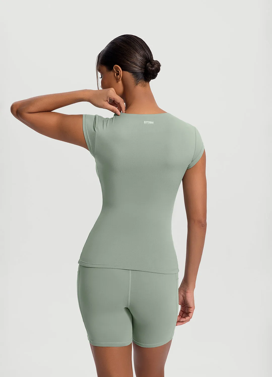 Essential Fitted Tee sold by BetterMe product image thumbnail 3