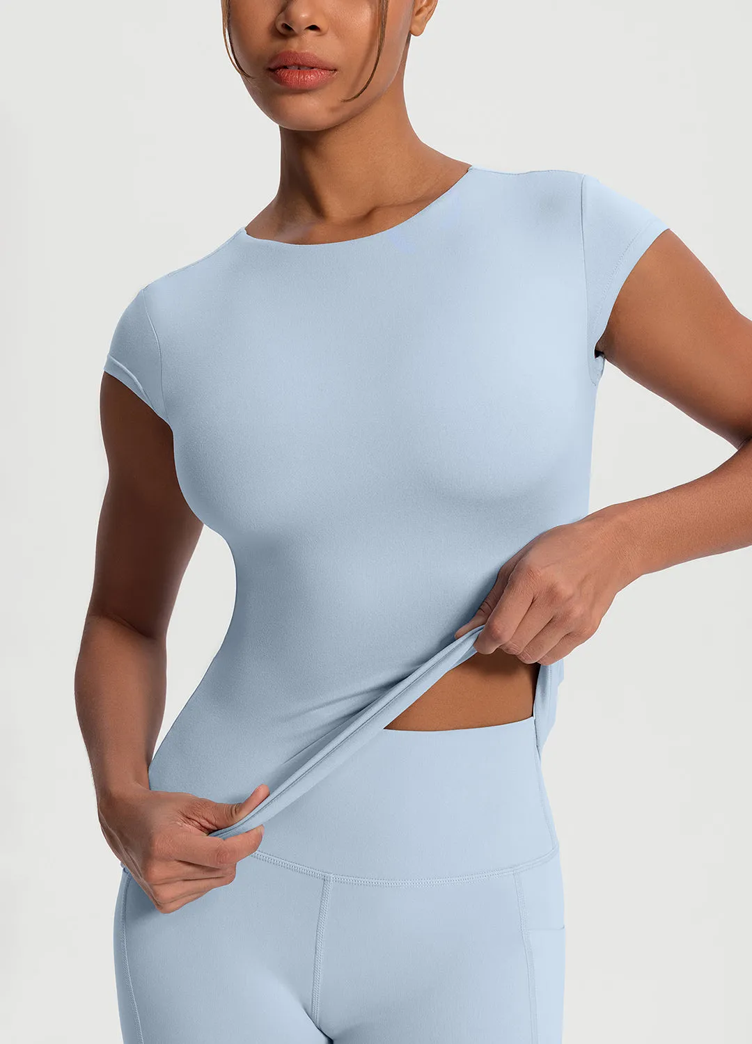 Essential Fitted Tee sold by BetterMe product image thumbnail 4