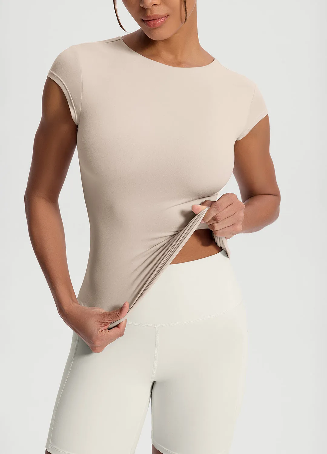 Essential Fitted Tee sold by BetterMe product image thumbnail 4