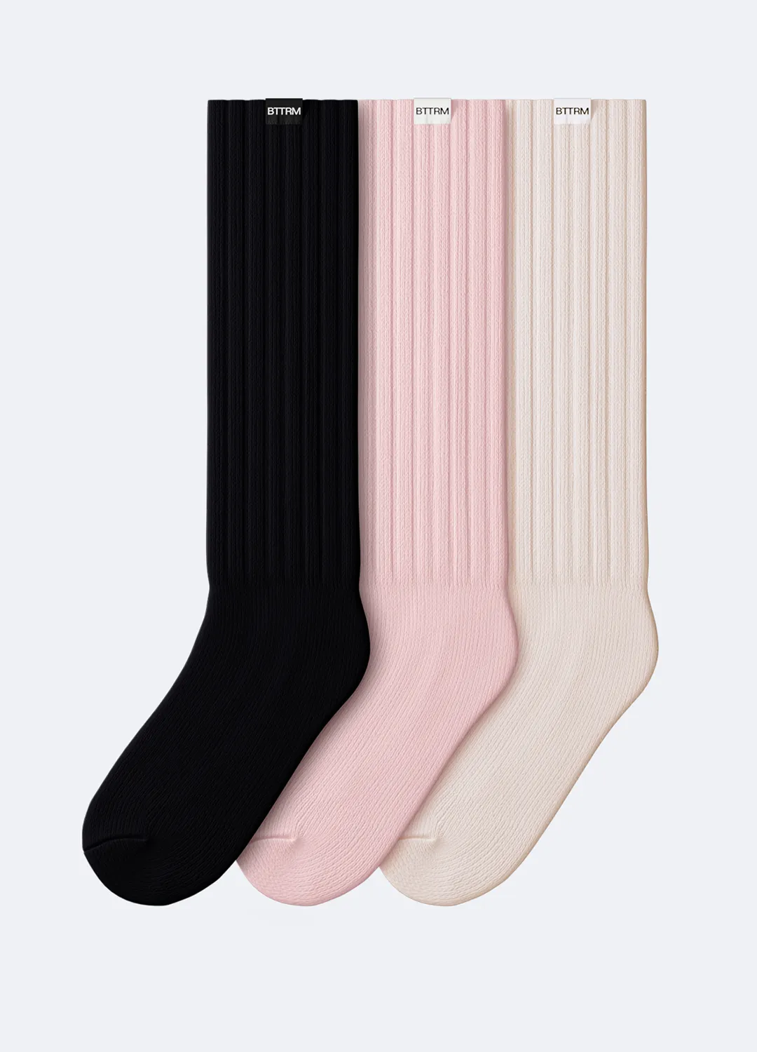 Unisex Cotton Slouch Socks I 3-PACK sold by BetterMe