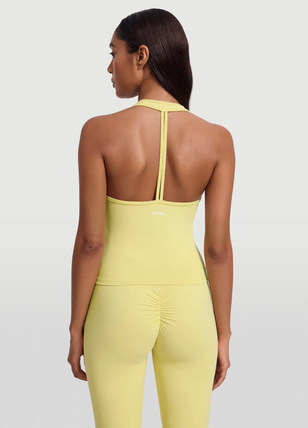 Open Back Halter Tank Top sold by BetterMe product image thumbnail 3