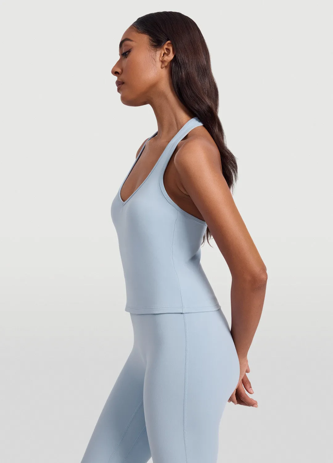 Open Back Halter Tank Top sold by BetterMe product image thumbnail 2