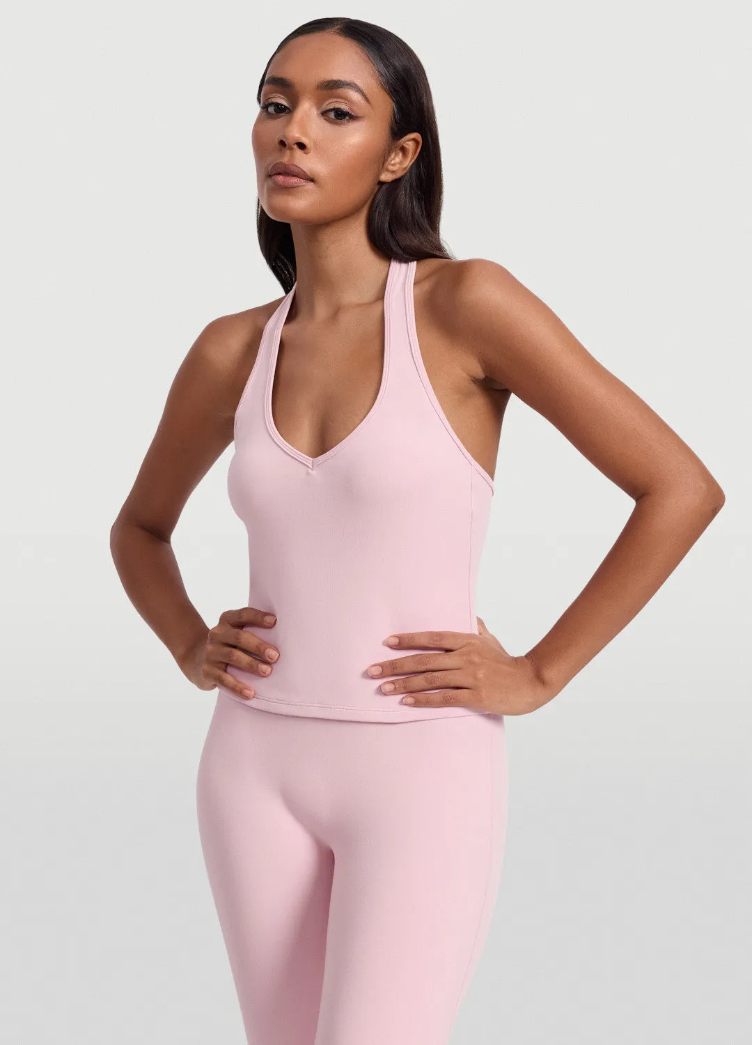 Open Back Halter Tank Top sold by BetterMe product image thumbnail 2