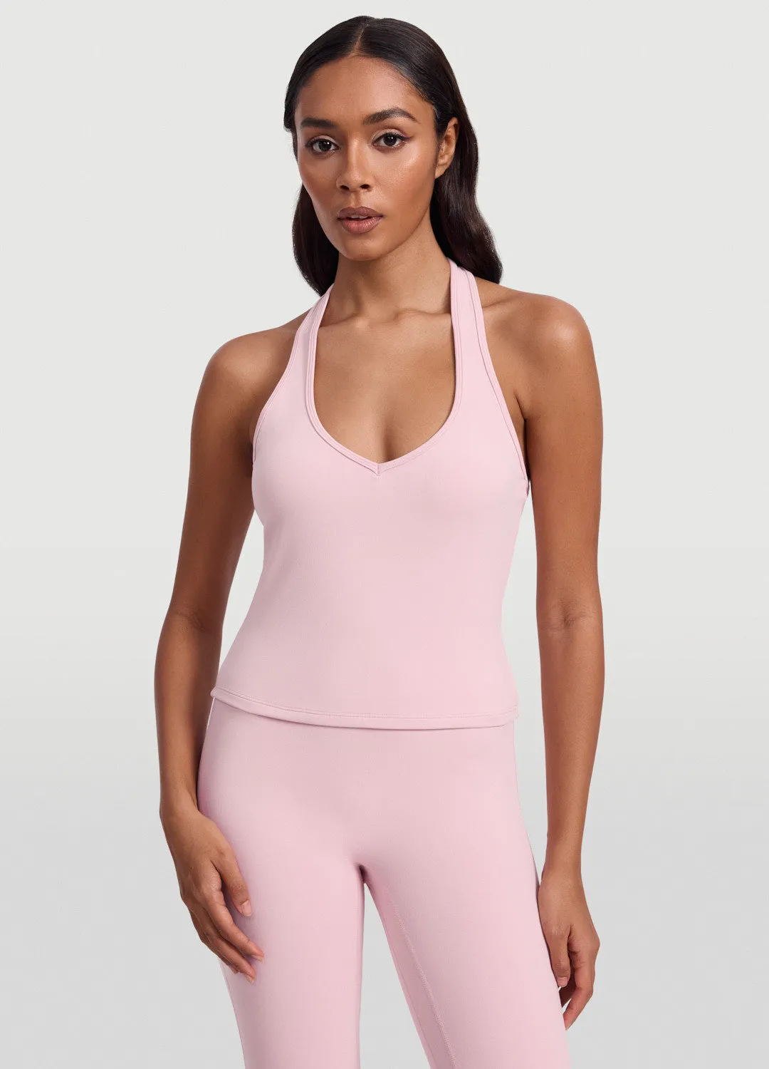 Open Back Halter Tank Top sold by BetterMe