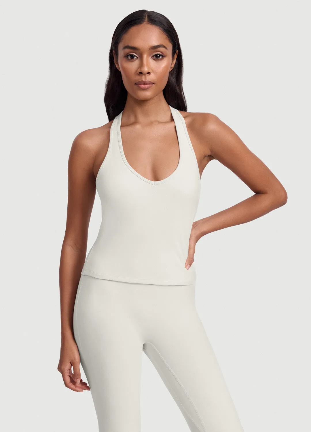 Open Back Halter Tank Top sold by BetterMe