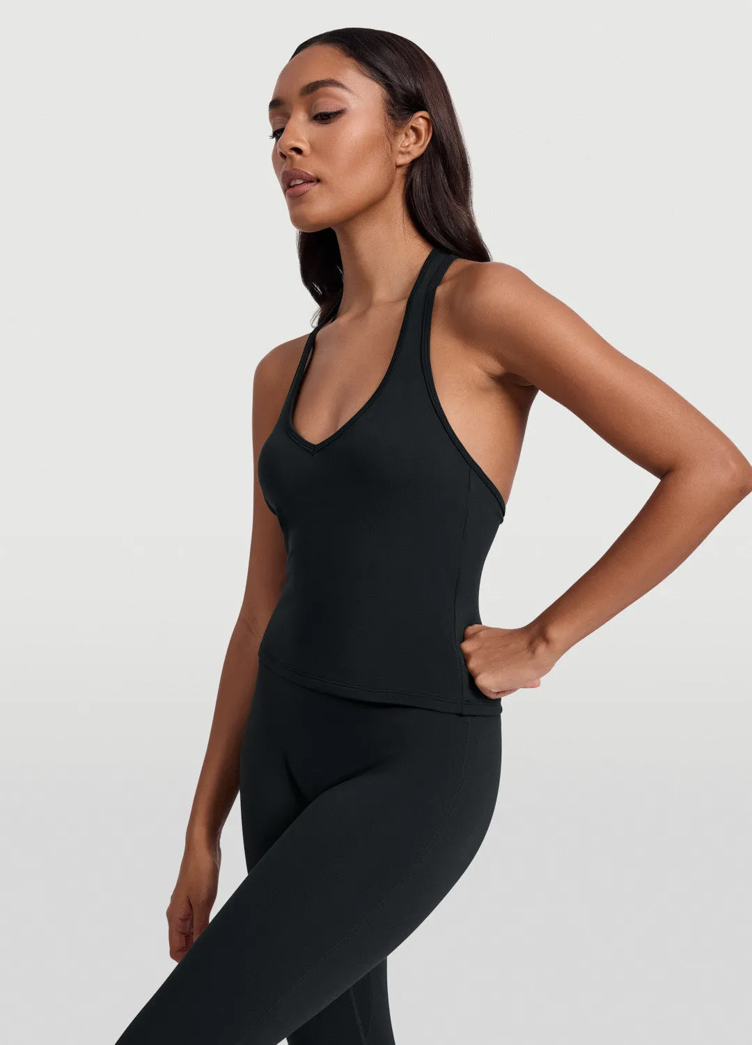 Open Back Halter Tank Top sold by BetterMe product image thumbnail 2