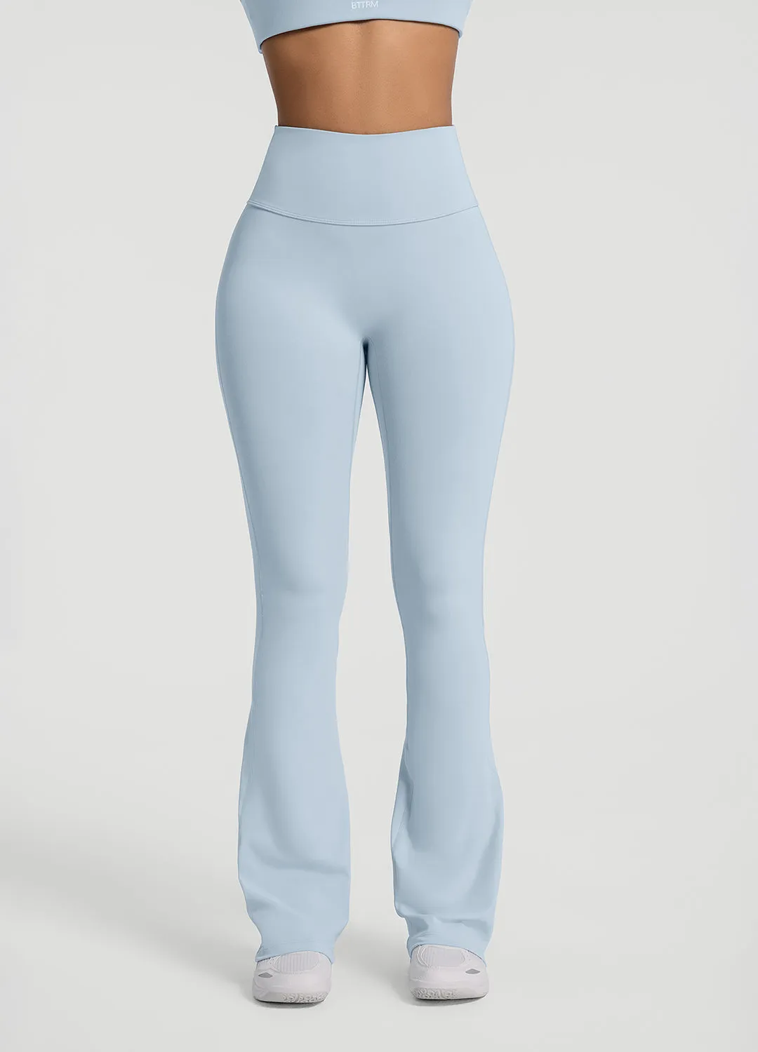 Ruched Flared Leggings sold by BetterMe