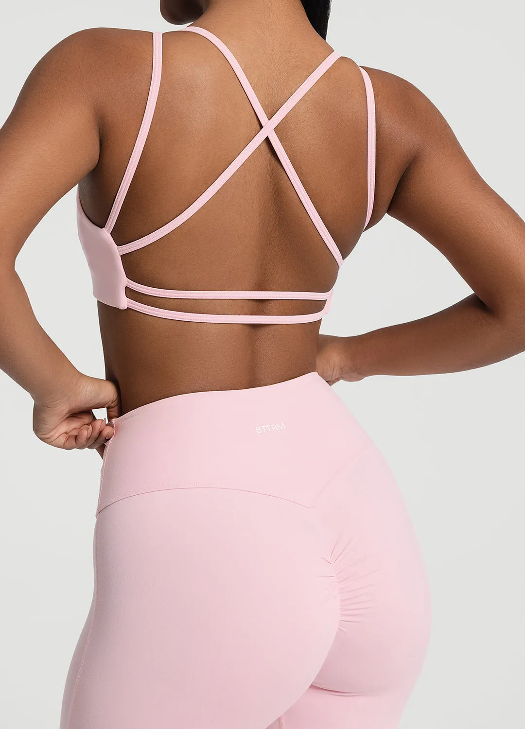 Ruched Flared Leggings sold by BetterMe product image thumbnail 4